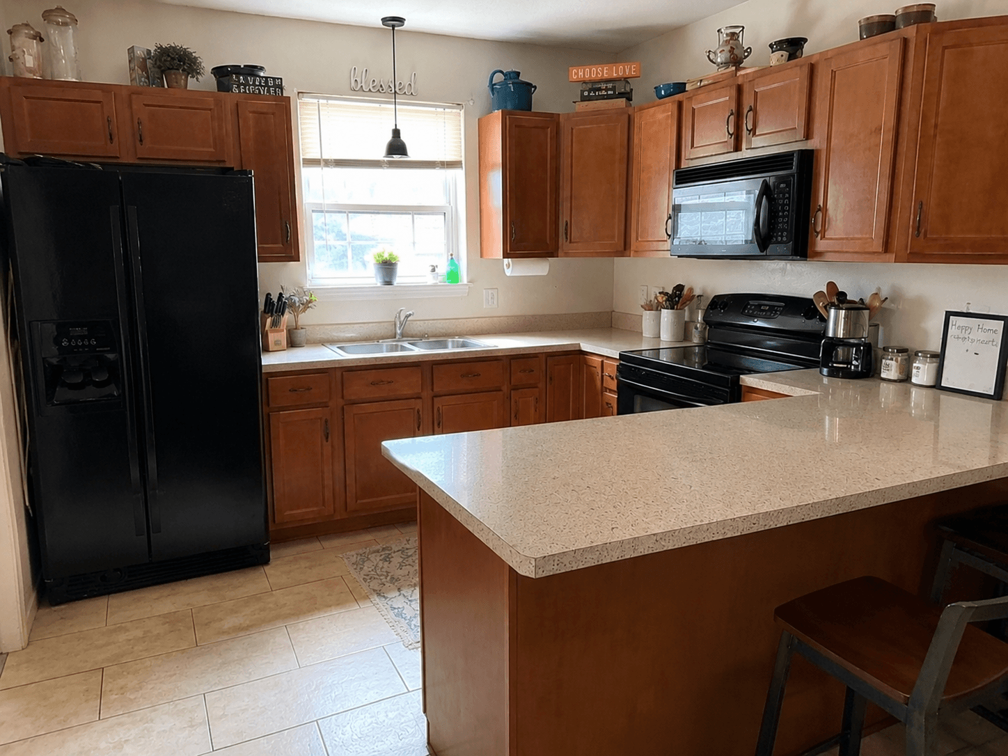 Kitchen reset — after